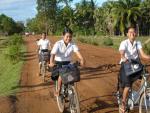 Cycling from school